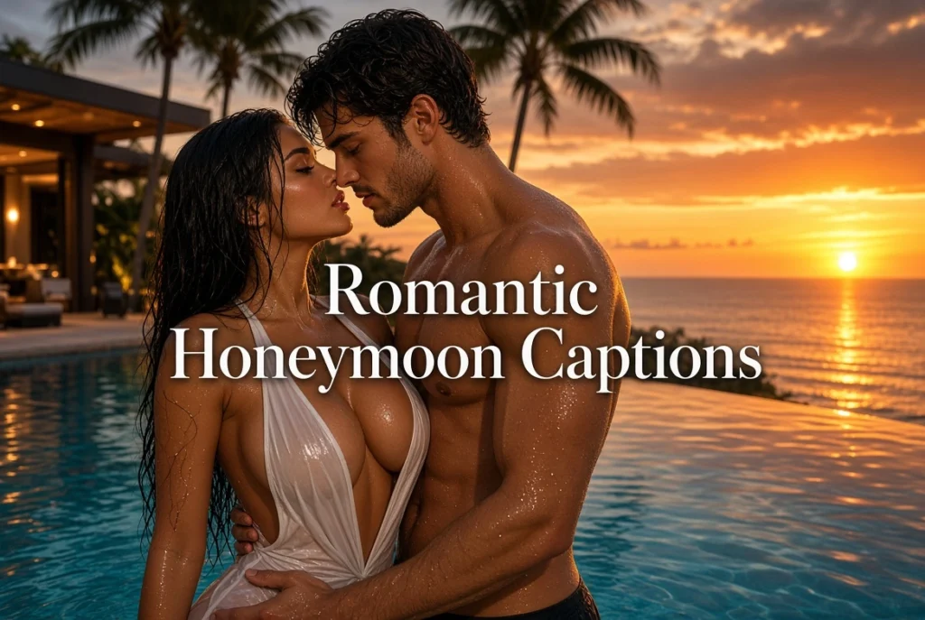 Romantic Honeymoon Captions 