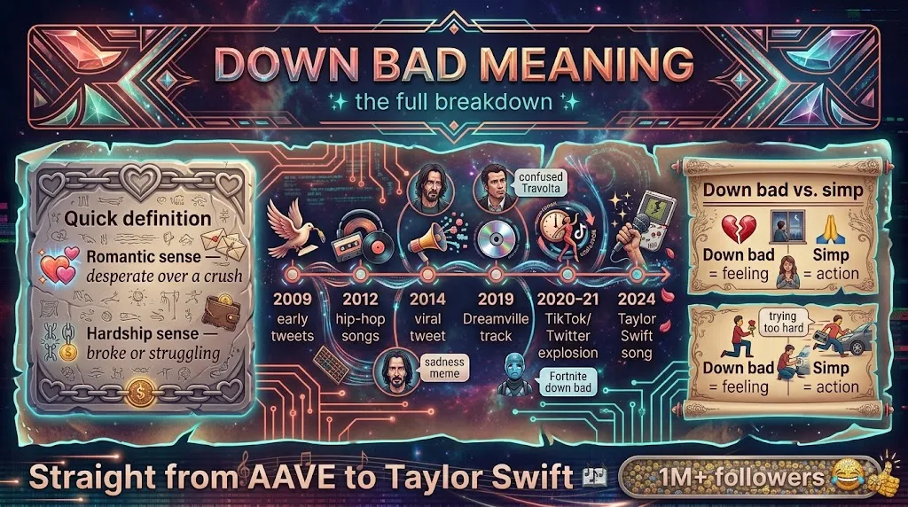 Down Bad Meaning 