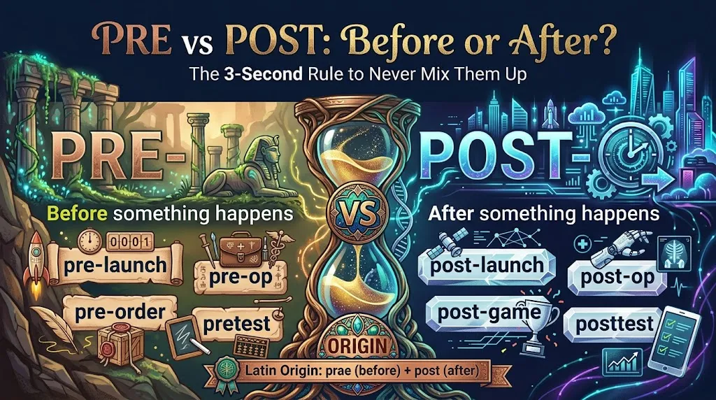 
Pre vs Post 