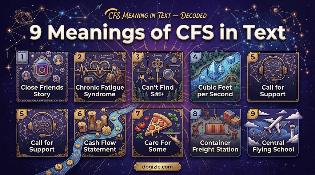  CFS Meaning in Text