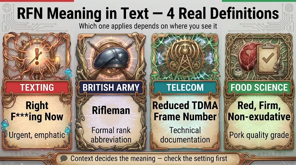 RFN Meaning in Text