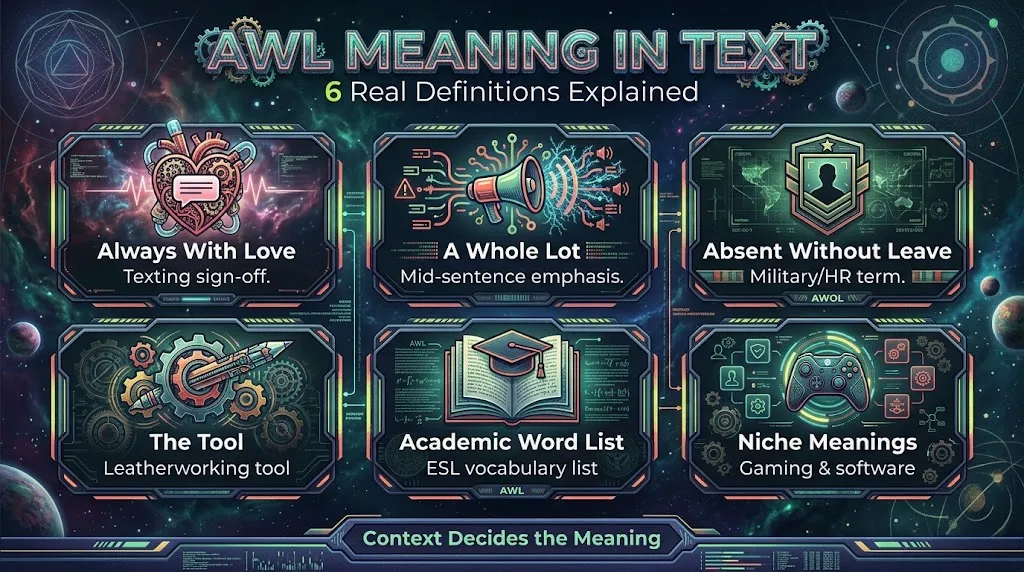 AWL Meaning in Text 