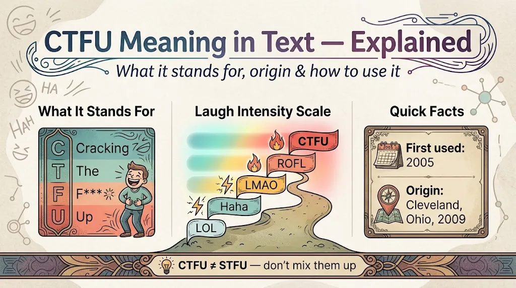 CTFU Meaning in Text