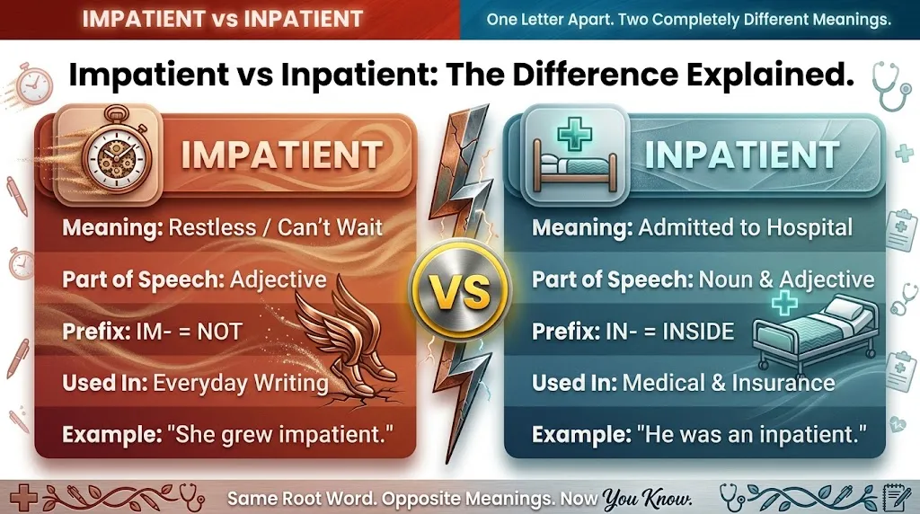 Impatient vs Inpatient