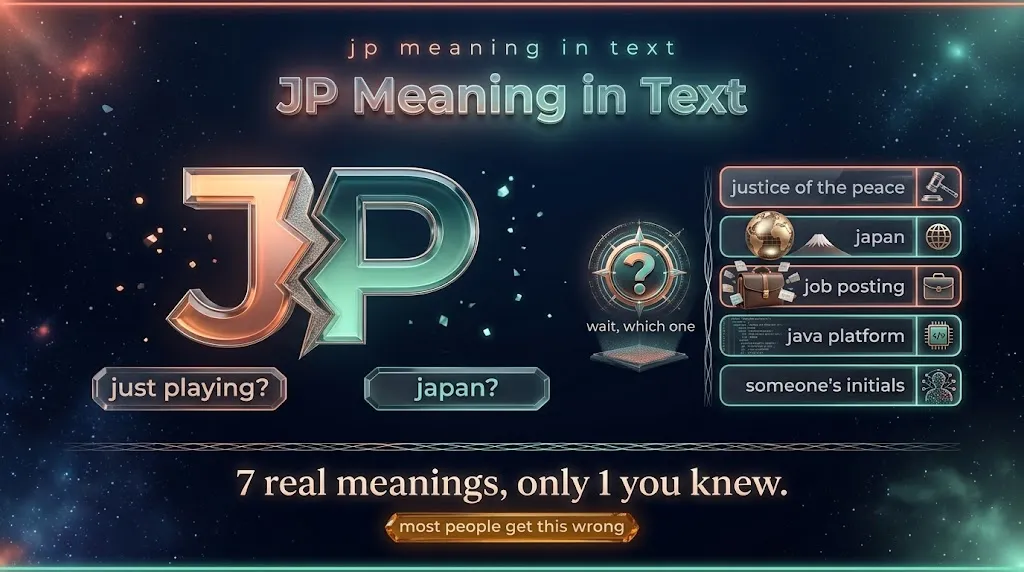 JP Meaning in Text