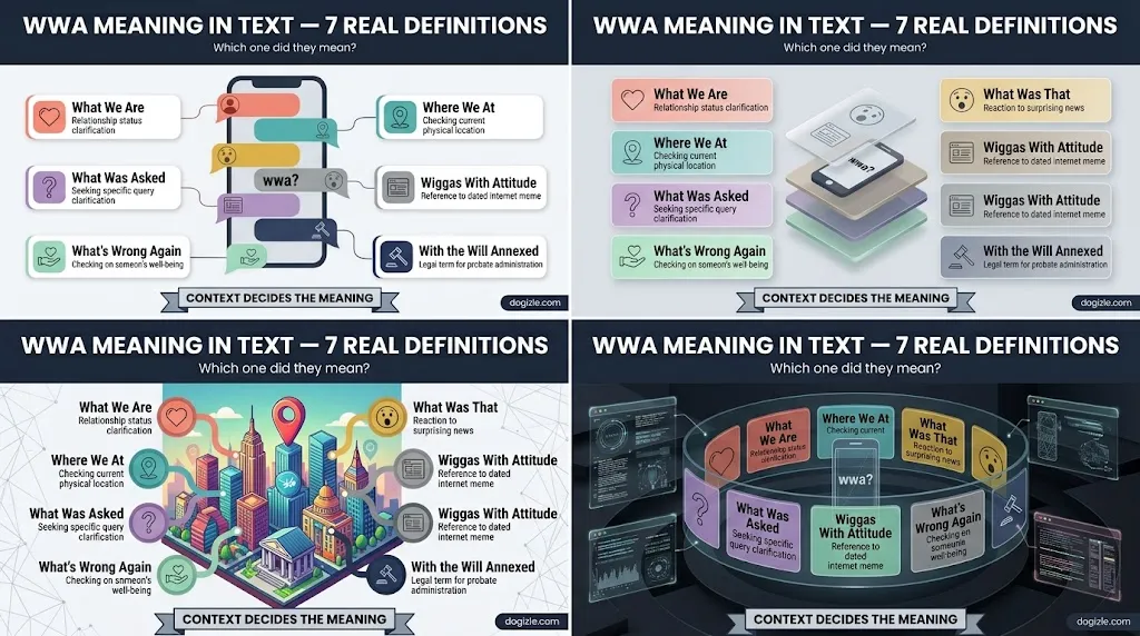 "WWA Meaning in Text