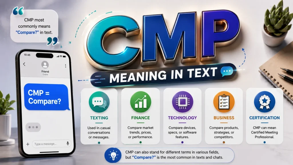 CMP Meaning in Text
