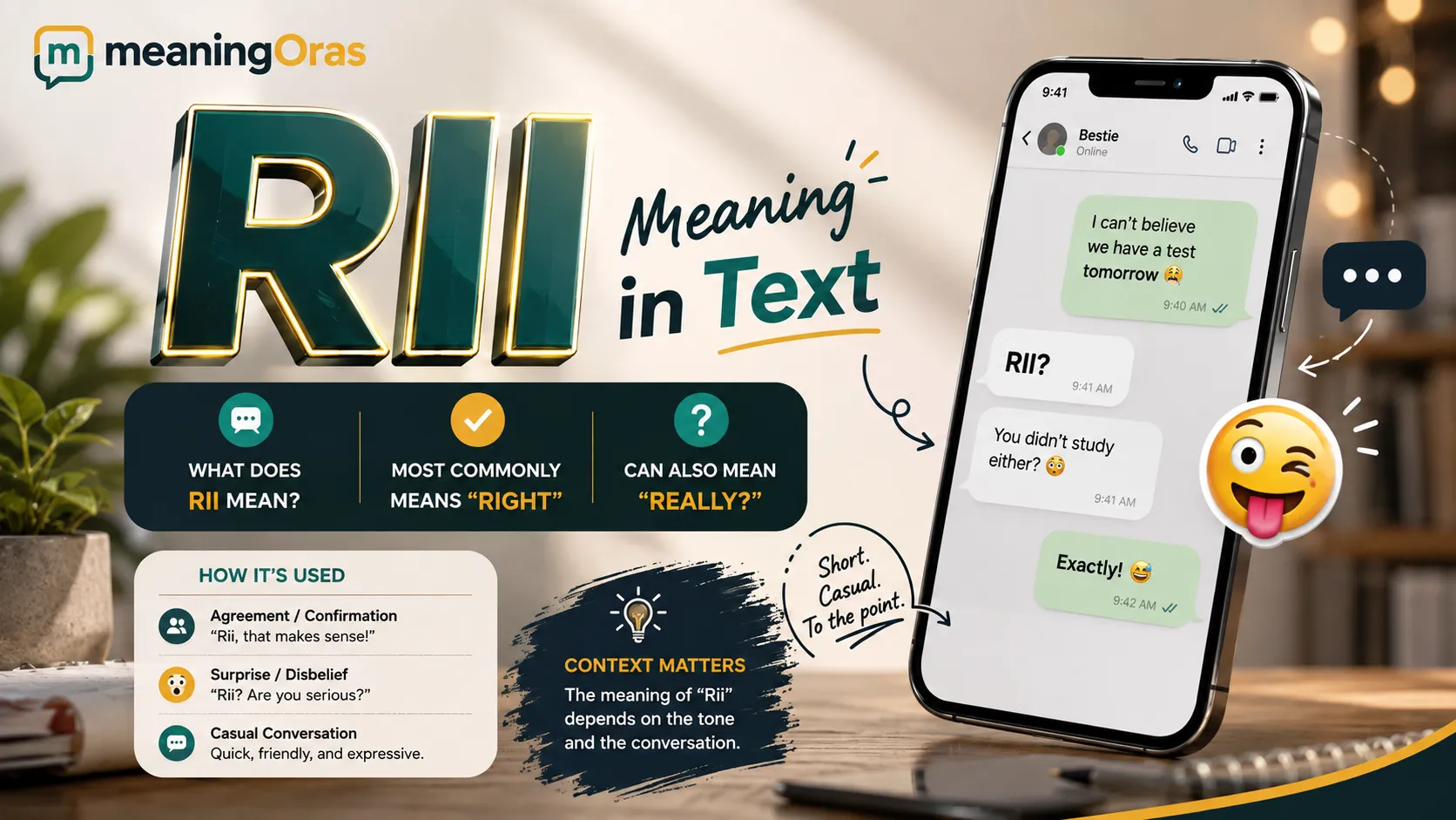 RII Meaning in Text