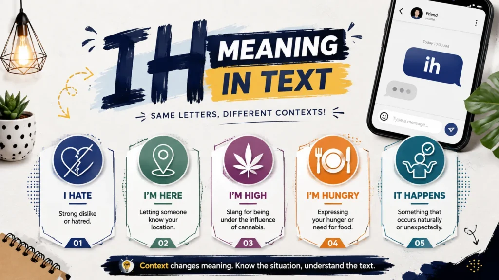 IH Meaning in Text