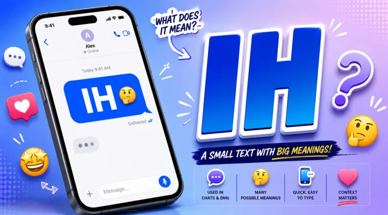 IH Meaning in Text