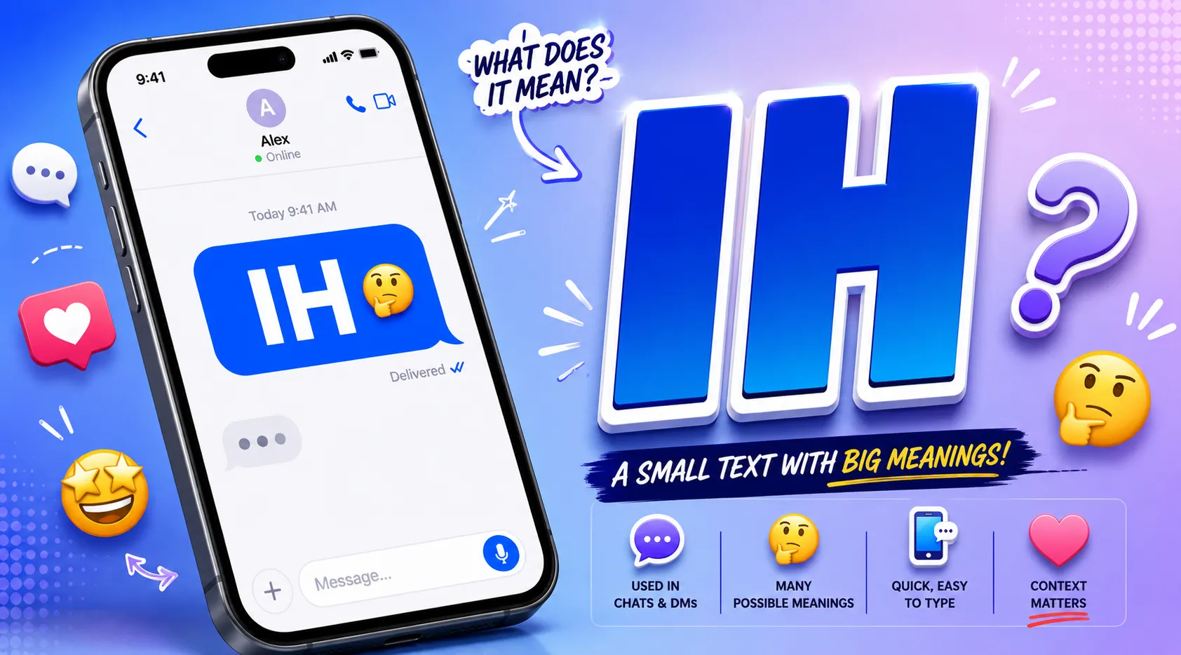 IH Meaning in Text