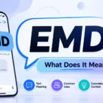 EMD Meaning in Text