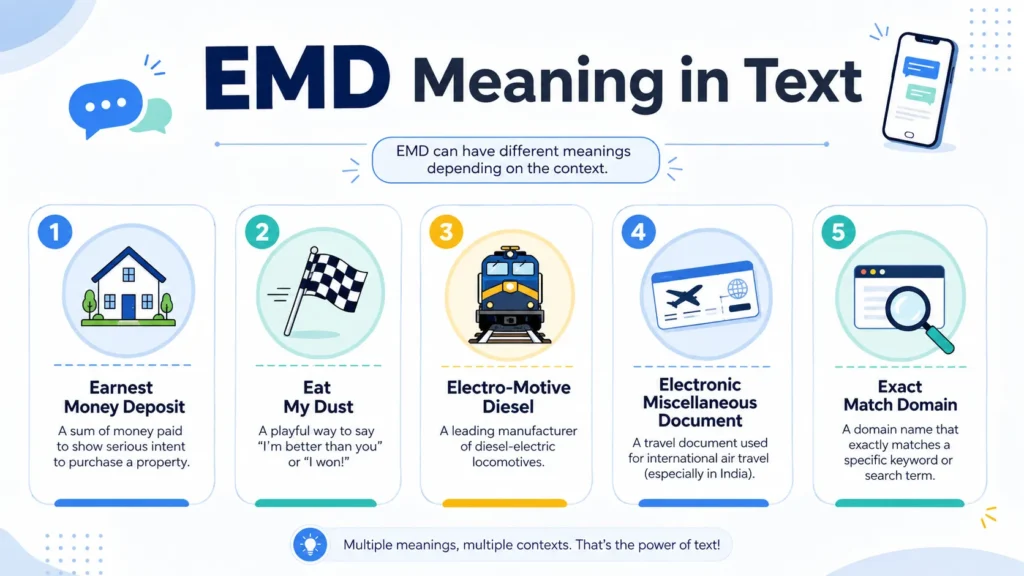  EMD Meaning in Text