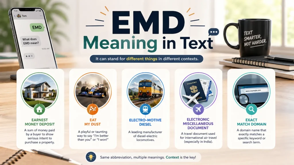  EMD Meaning in Text