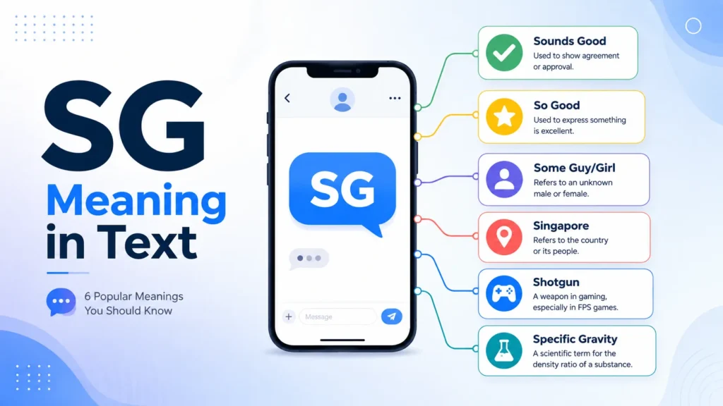  SG Meaning in Text