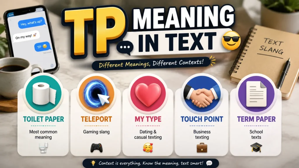 TP Meaning in Text
