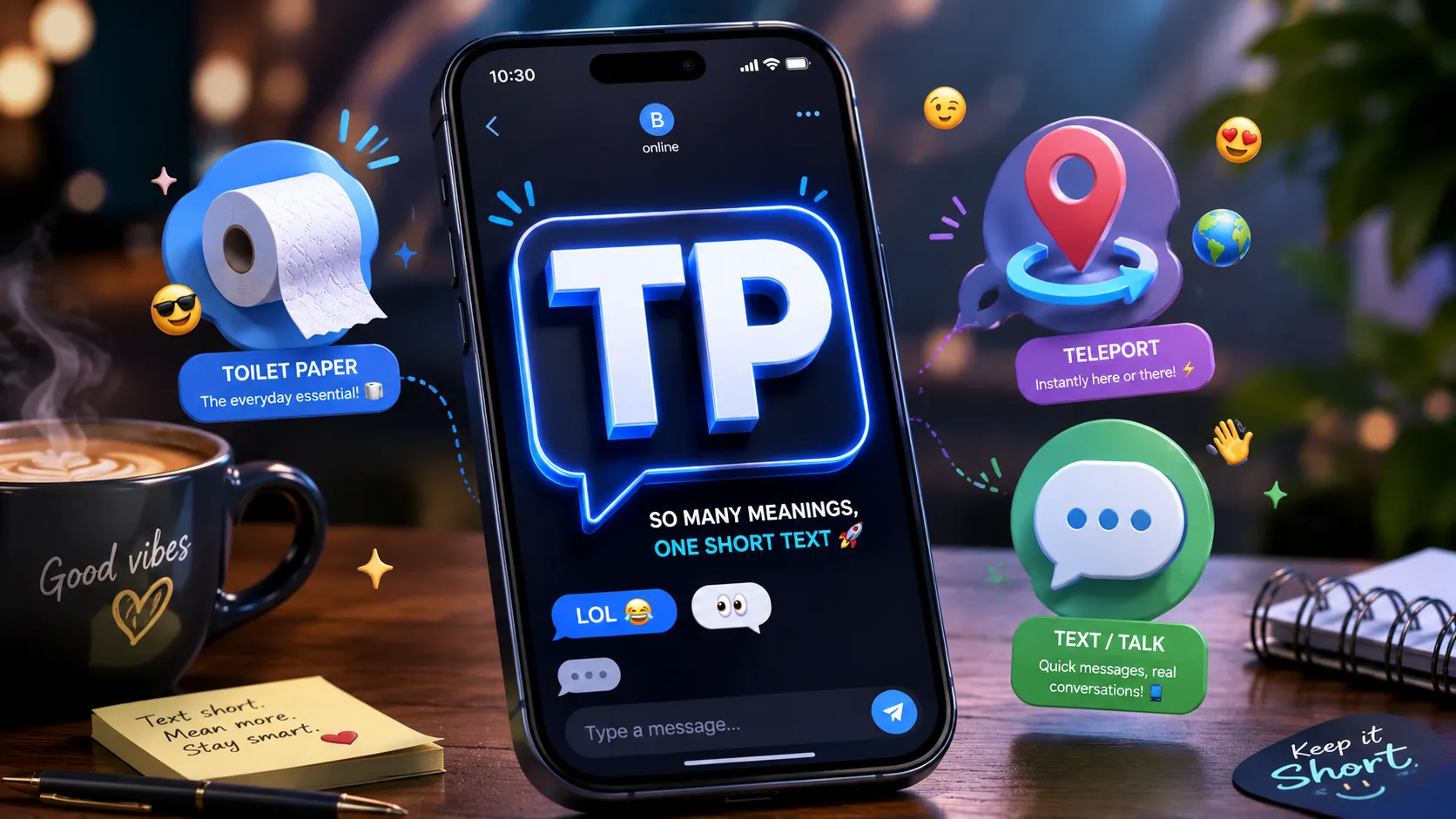 TP Meaning in Text