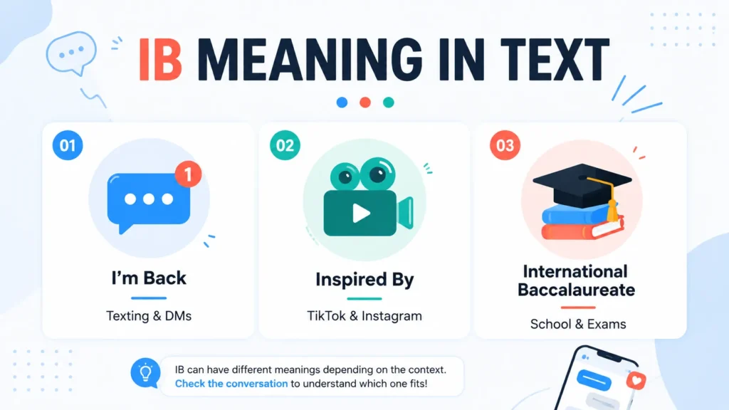 IB Meaning in Text