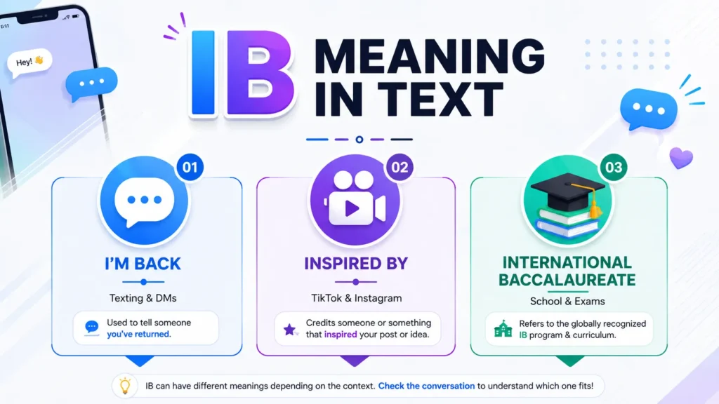IB Meaning in Text