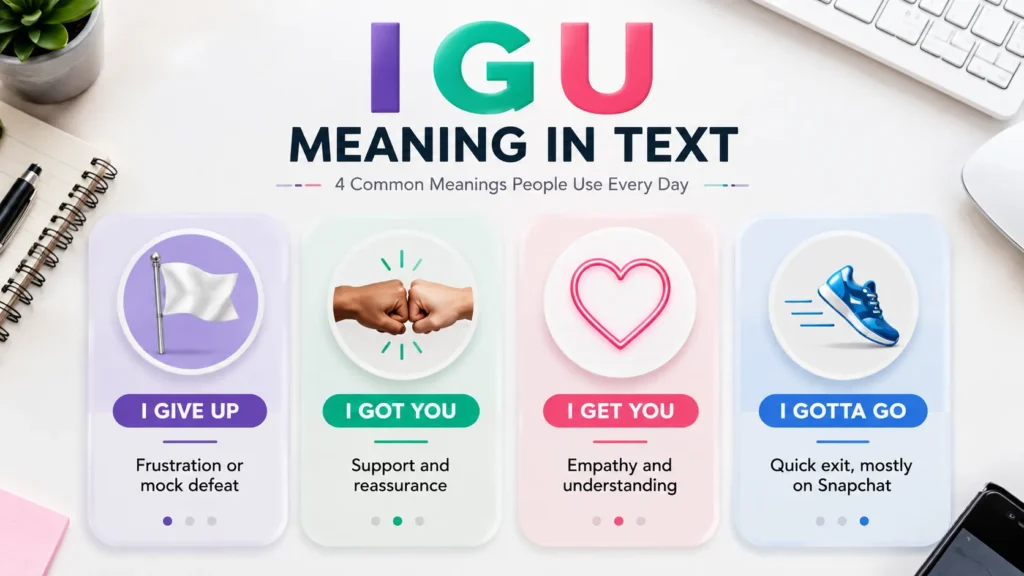 IGU Meaning in Text