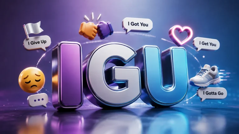IGU Meaning in Text