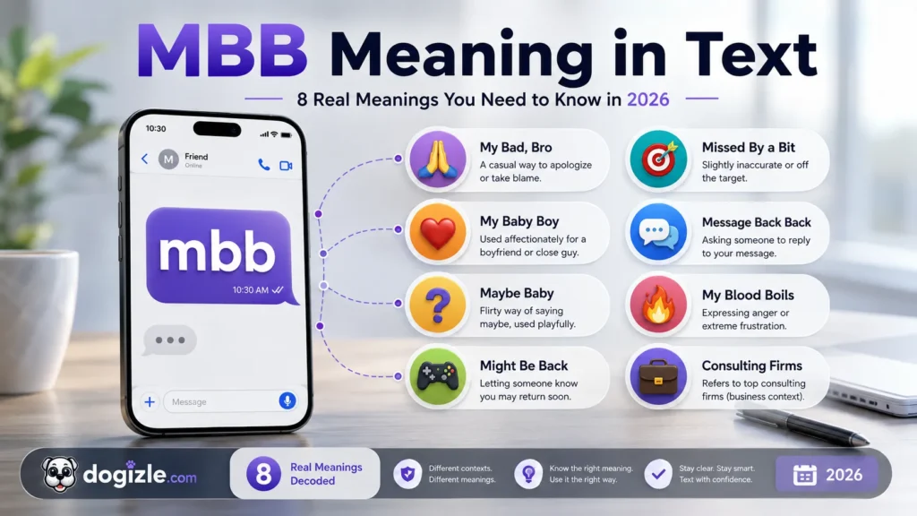 MBB Meaning in Text