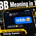 MBB Meaning in Text