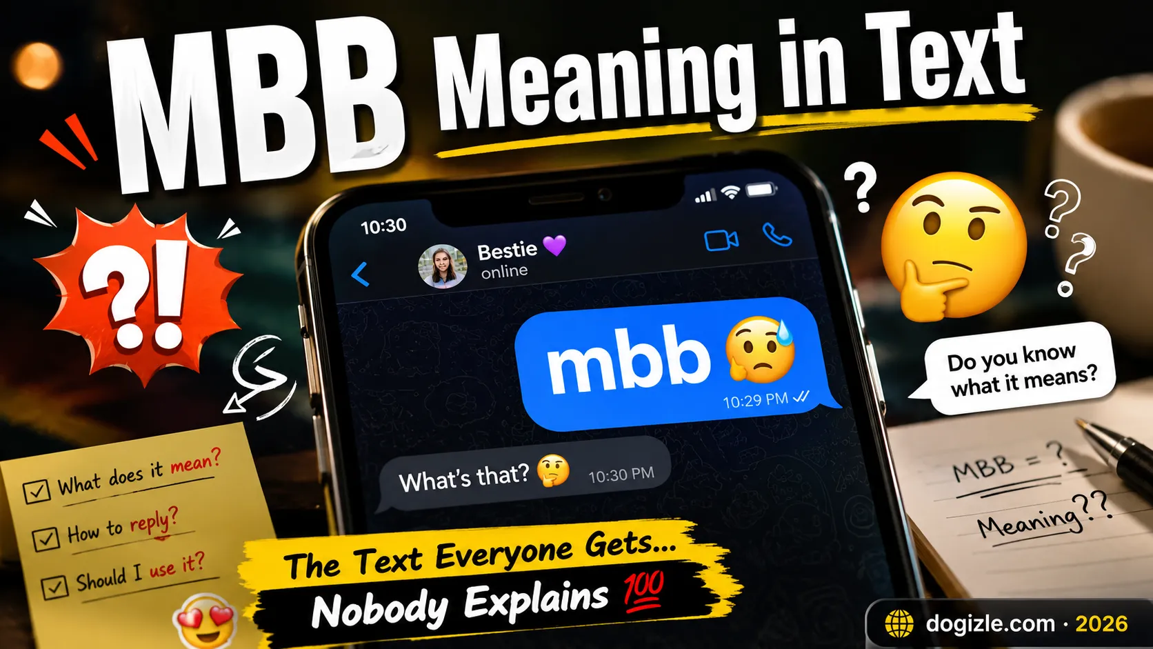 MBB Meaning in Text