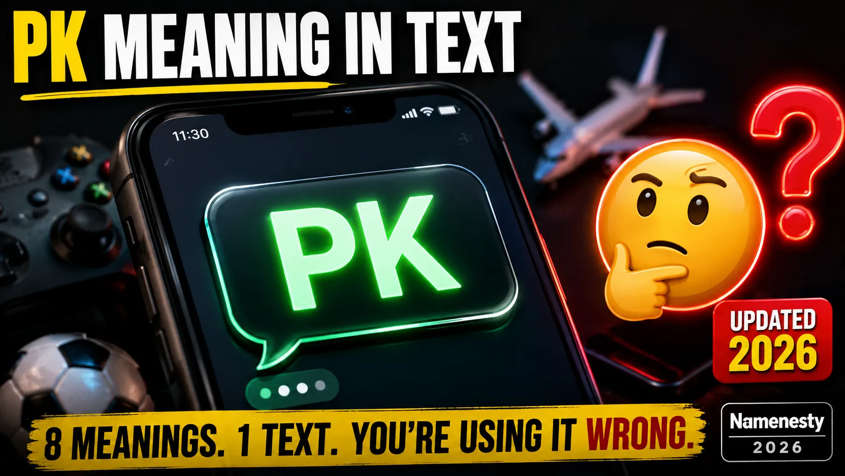 PK Meaning in Text