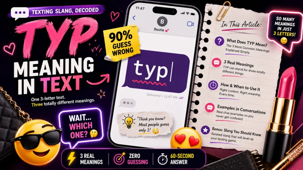 TYP Meaning in Text