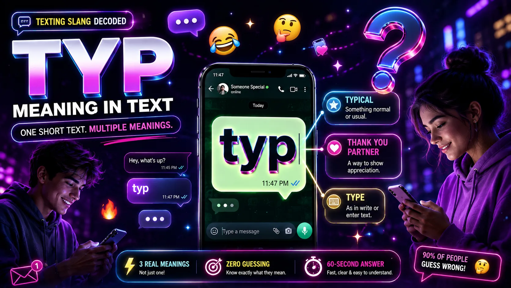 TYP Meaning in Text