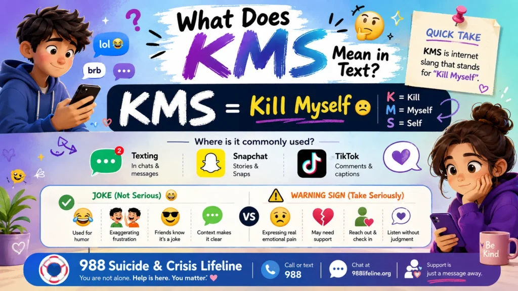 KMS Meaning in Text