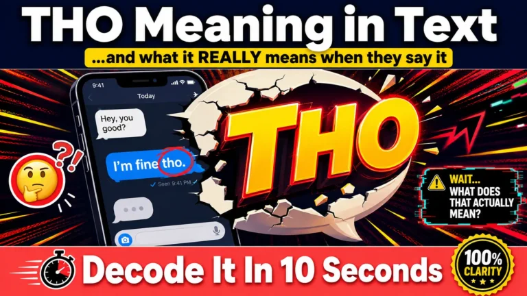 THO Meaning in Text