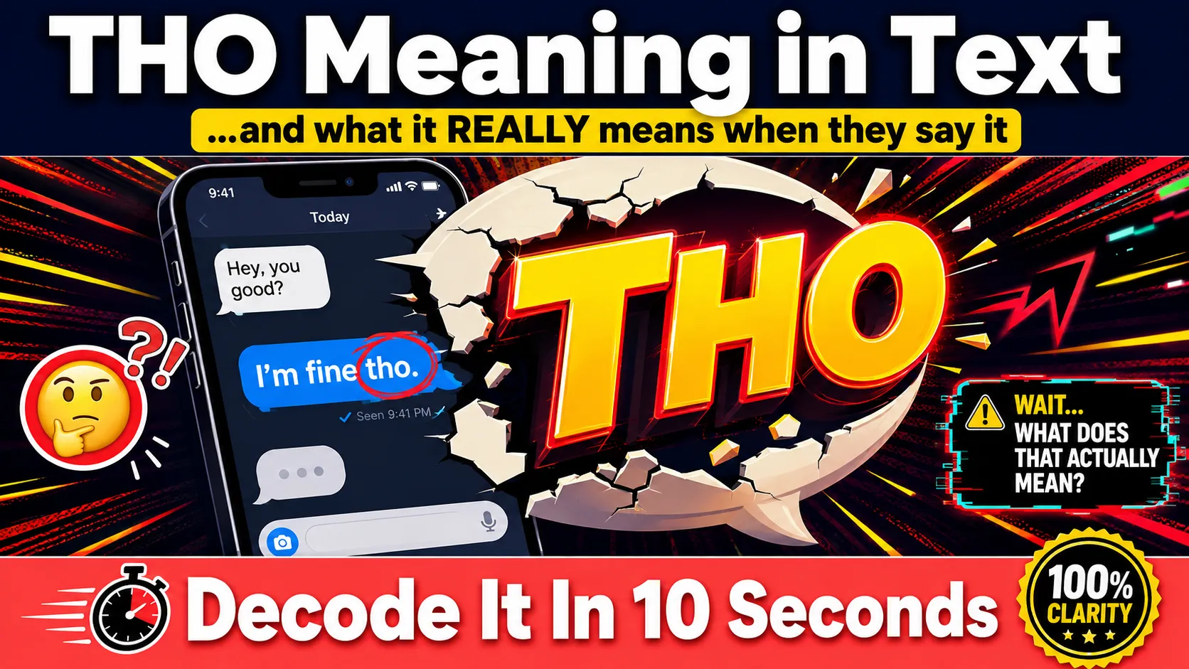 THO Meaning in Text