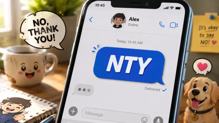 NTY Meaning in Text