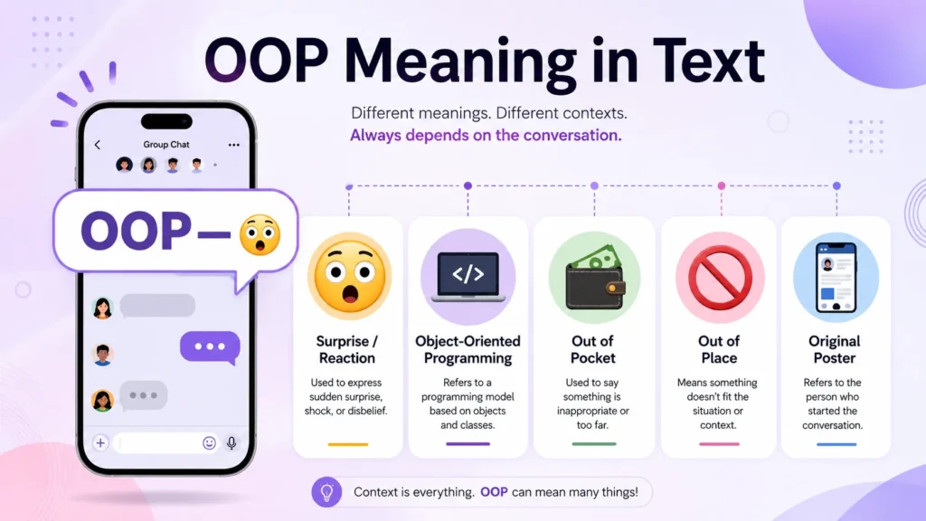 "OOP Meaning in Text