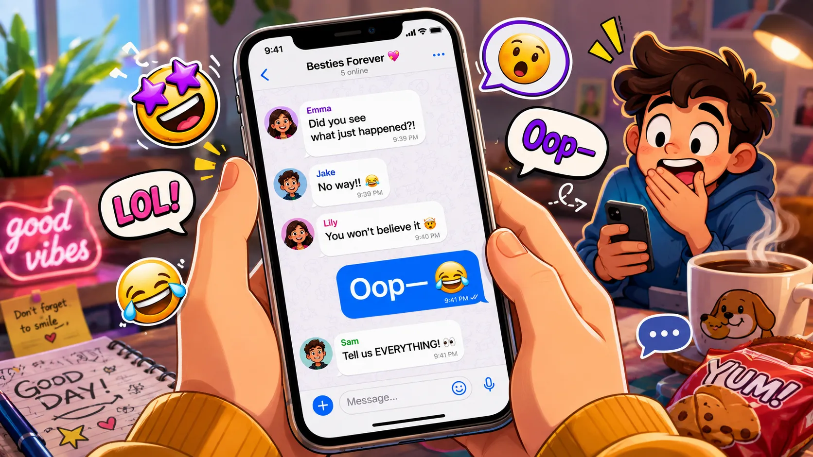 "OOP Meaning in Text
