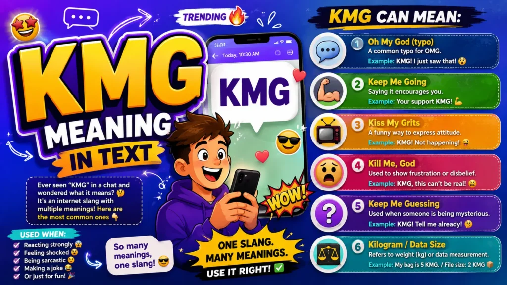 KMG Meaning in Text