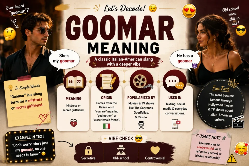 
Goomar Meaning
