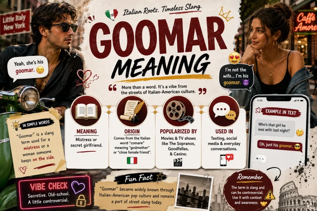 
Goomar Meaning
