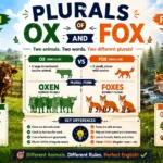 Plurals of Ox and Fox