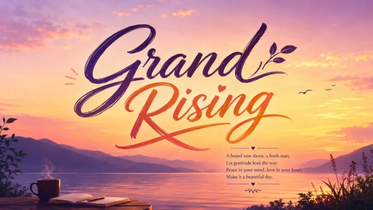 Grand Rising Meaning