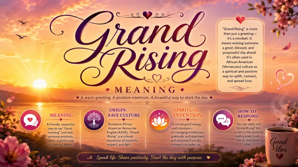 Grand Rising Meaning