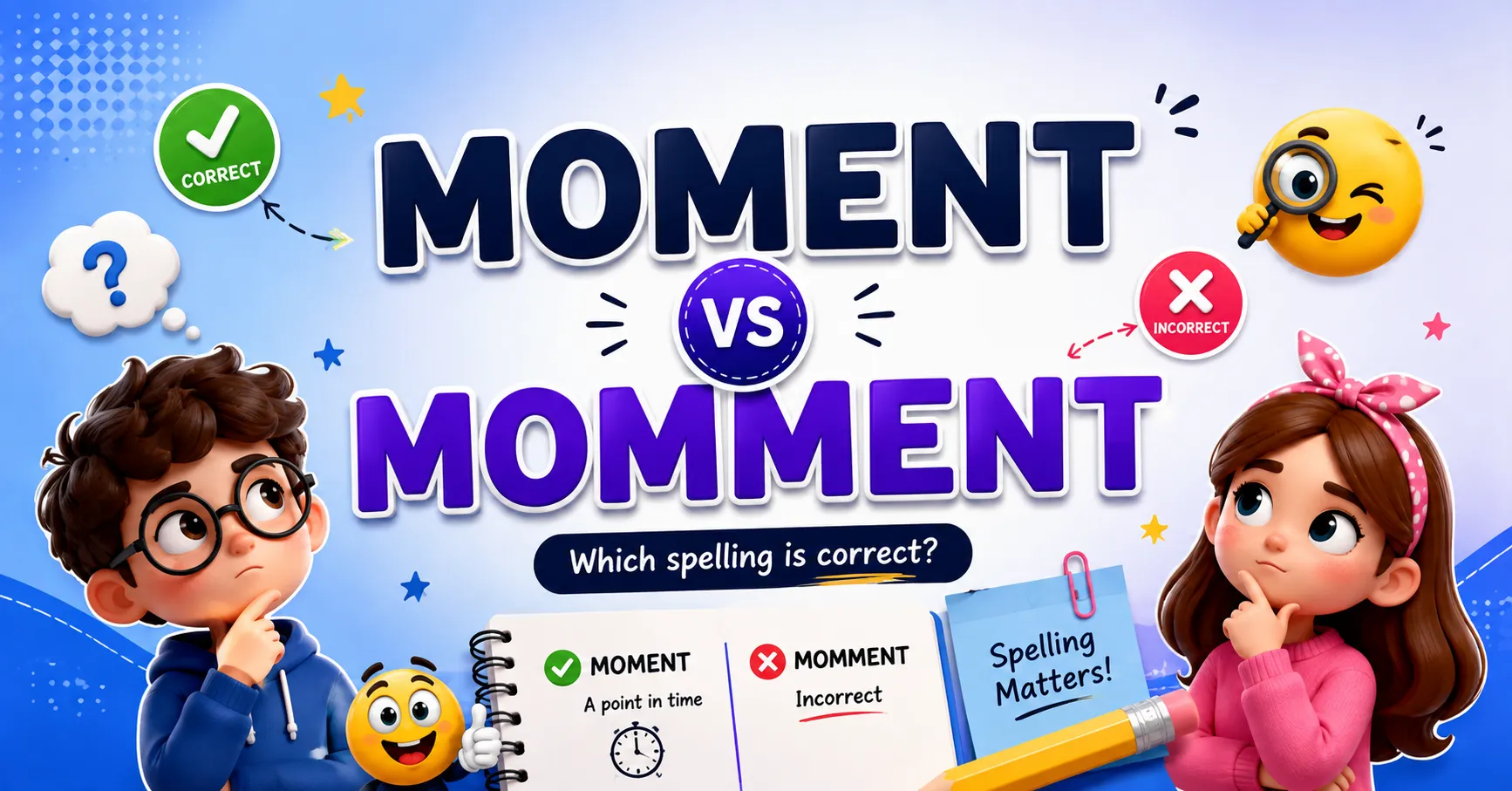 "Moment vs Momment