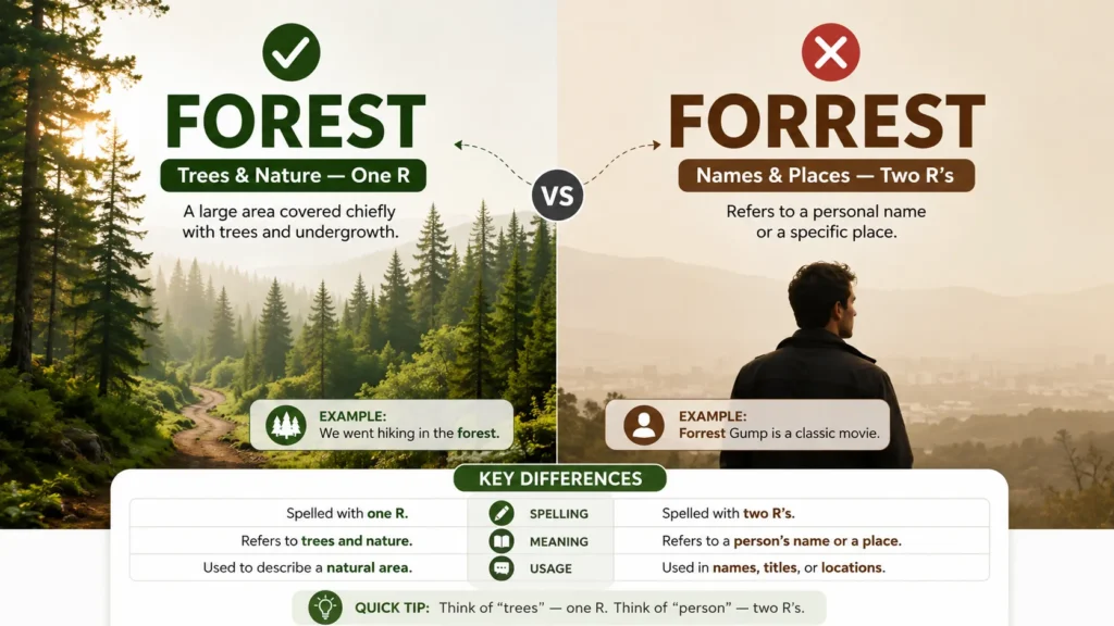 Forrest or Forest