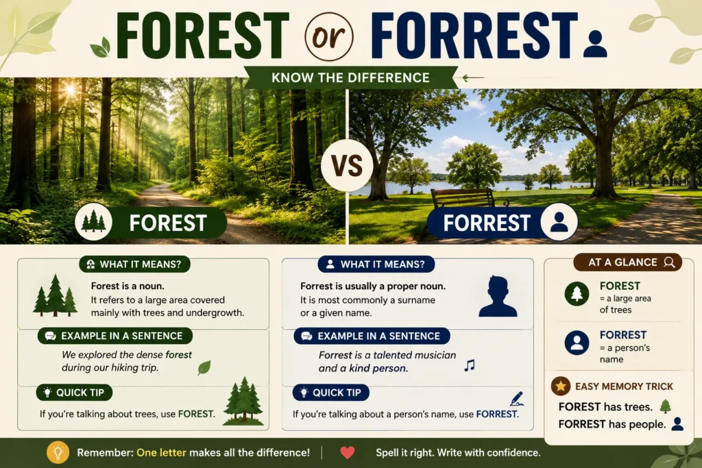 Forrest or Forest