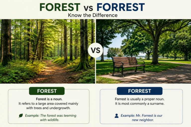 Forrest or Forest