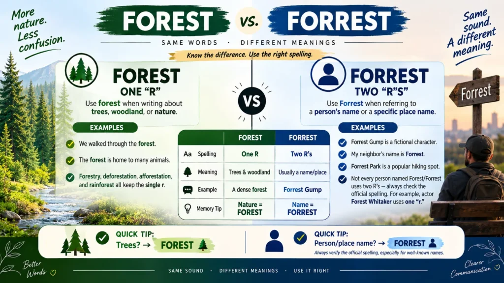 Forrest or Forest
