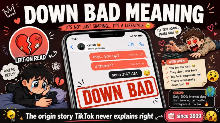 Down Bad Meaning