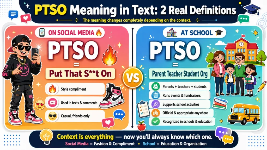 PTSO Meaning in Text
